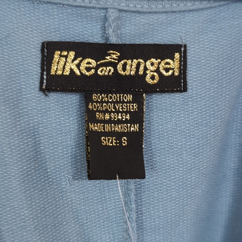 Like an Angel Light Blue Jumpsuit Size Small - Picture 2 of 5